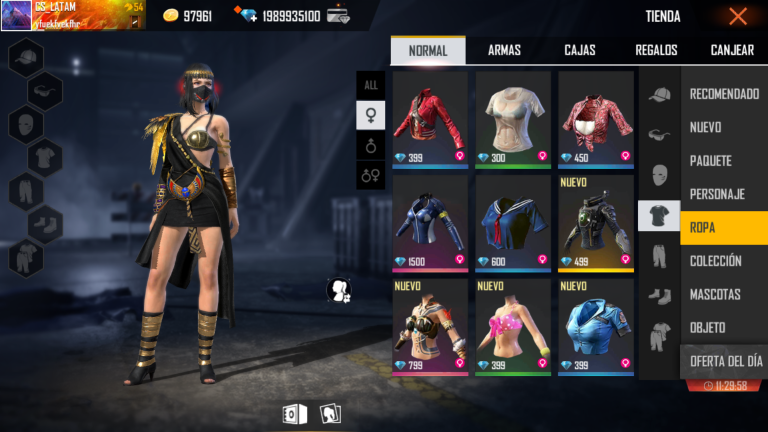 descubre donde conseguir ropa exclusiva de free fire guia completa