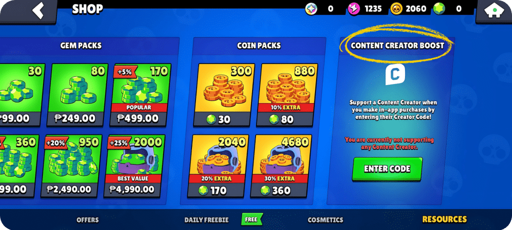 guia definitiva como canjear codigos de gemas en brawl stars facilmente