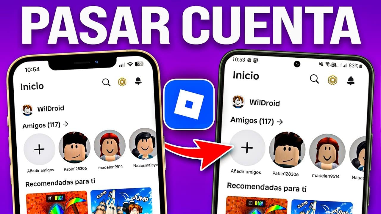 Cómo pasar una cuenta de Roblox: guía esencial para transferirla correctamente 1 Cómo pasar una cuenta de Roblox