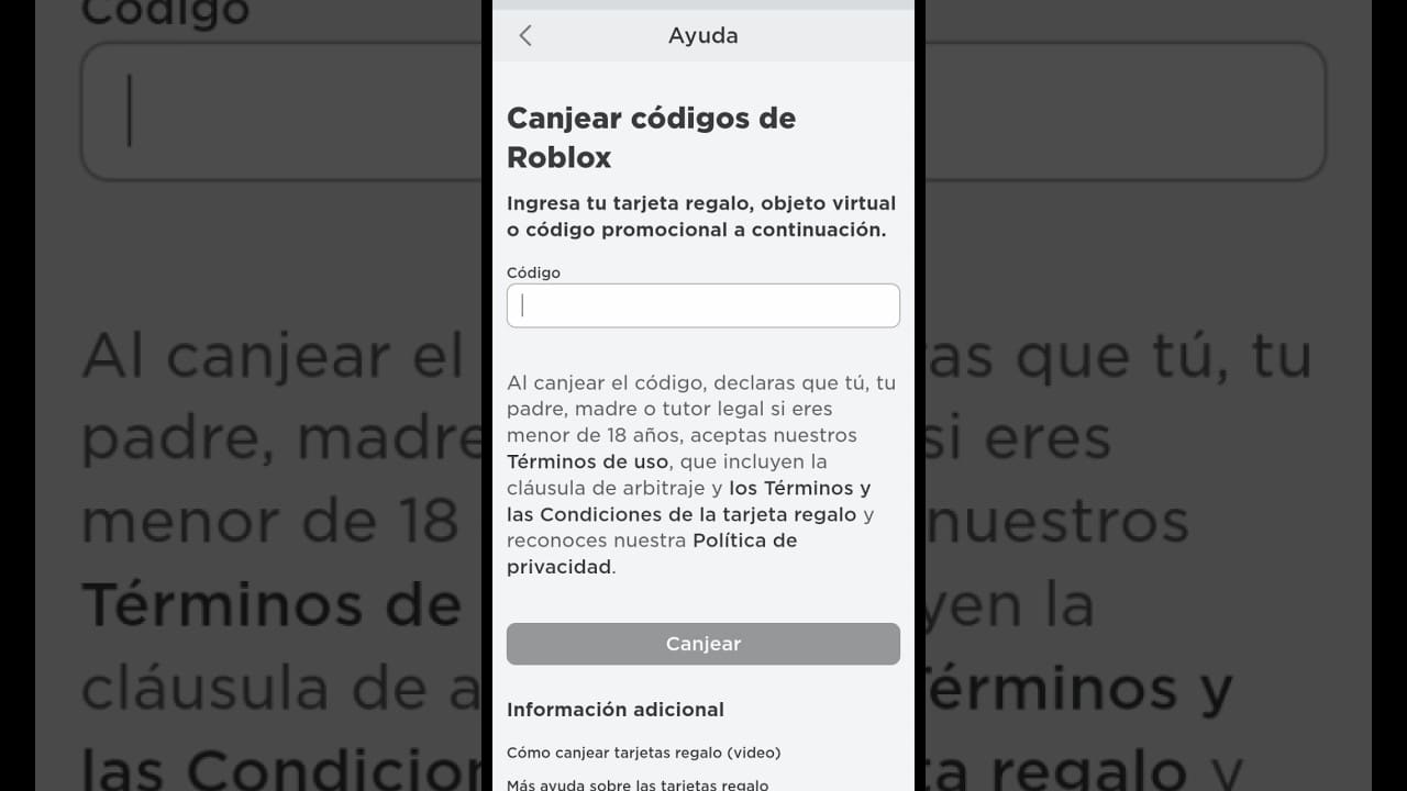Cómo poner un código de Robux de forma segura y legal en Roblox 1 Cómo poner un código de Robux